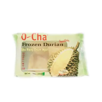 O-Cha Frozen Durian Without Seed 400g