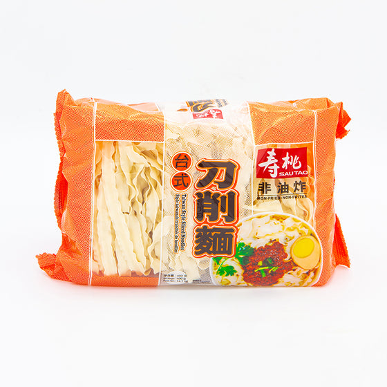 Sautao Non-Fried Taiwanese Style Sliced Noodles - 400g
