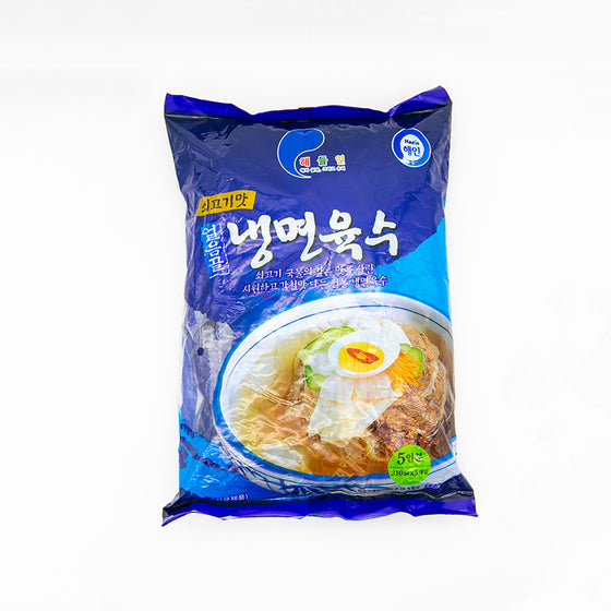 Nước Dùng Mì Lạnh Haein 310 ml × 5 gói – vị bò Hàn Quốc thanh mát