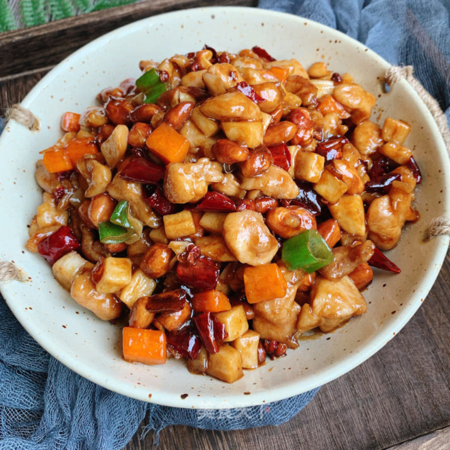 7 Days Meal Gà Kung Pao & Cơm 450 g – bữa ăn sẵn đông lạnh vị Tứ Xuyên