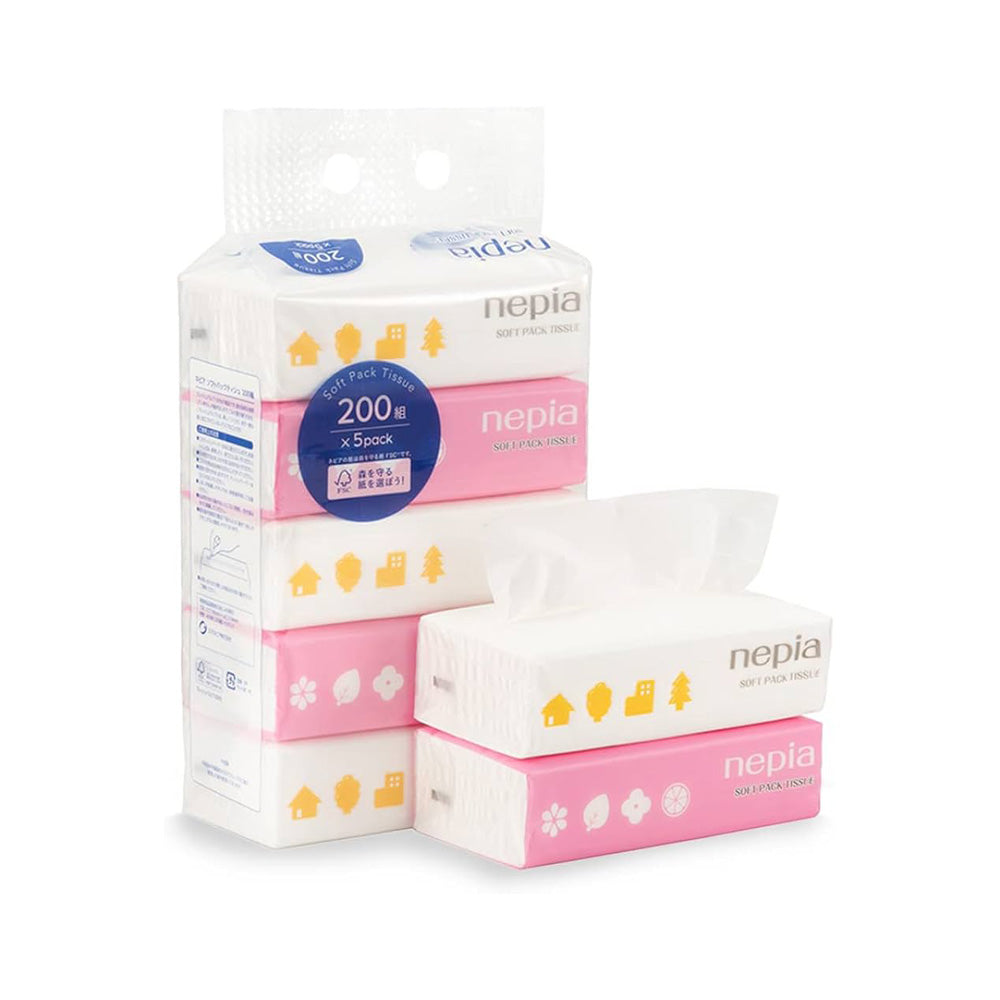 Nepia-Soft-Pack-Tissues---200-Sheets-x-5-Packs-1