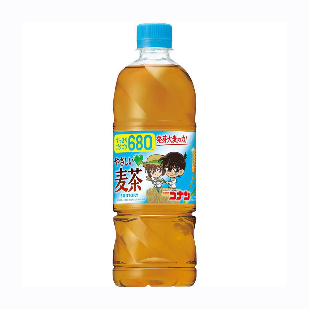 Suntory-Yasashii-Mugicha-(Barley-Tea)-–-Detective-Conan-Edition-680ml-1