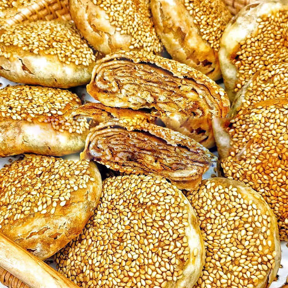 Bánh mè vừng nhân ngọt kiểu Bắc Kinh Annah's Bun 420 g (4 cái) – giòn tan, bùi thơm