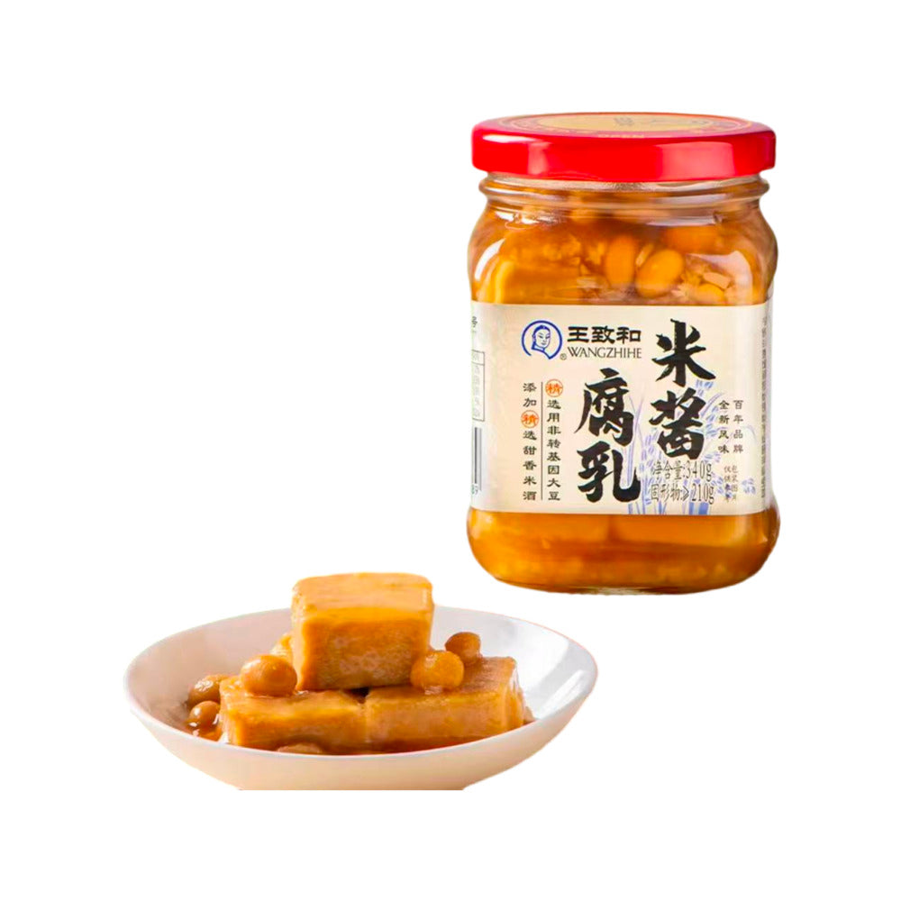 Wangzhihe-Fermented-Bean-Curd-(Rice-Paste)-340g-–-Chinese-Fermented-Tofu-Condiment-1