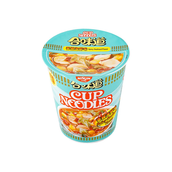 Nissin Cup Noodles Spicy Seafood Flavor - 72g
