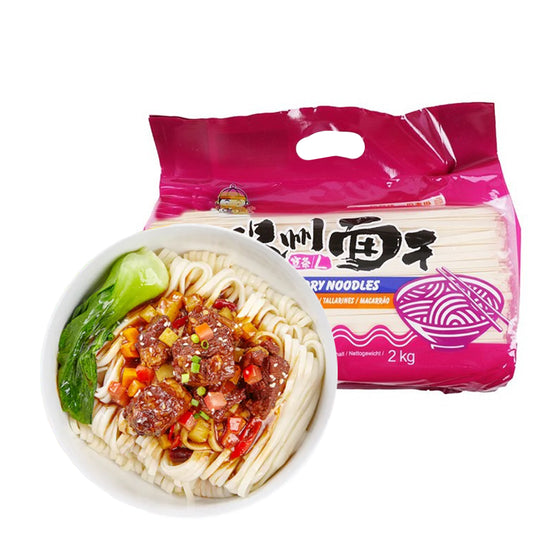Tuxiaoyang Wenzhou Wide Dry Noodles - 2kg