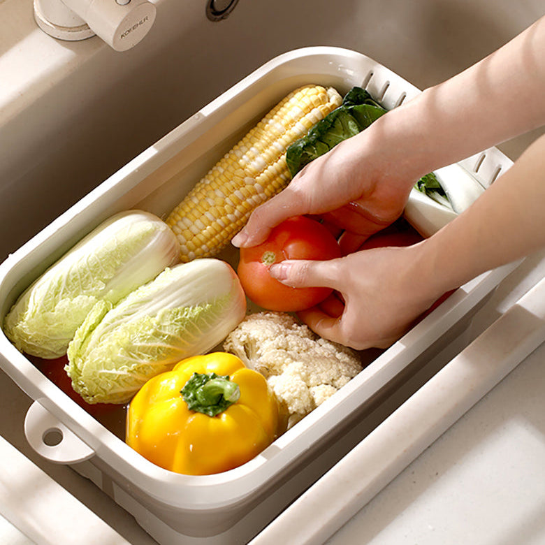 Rổ Rửa Rau Củ Gấp Gọn FaSoLa 1 cái – tiện dụng, tiết kiệm không gian bếp