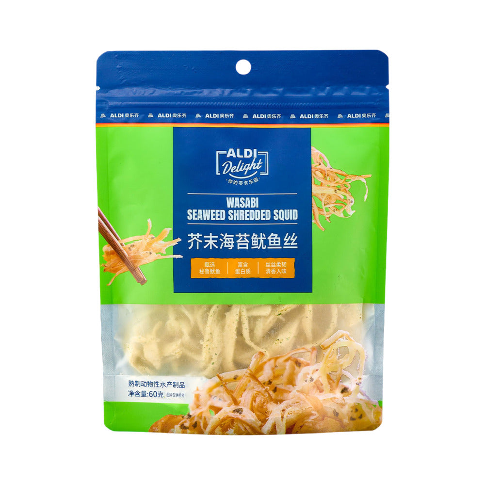 ALDI-Delight-Wasabi-Seaweed-Shredded-Squid-60g-–-Limited-Import-1