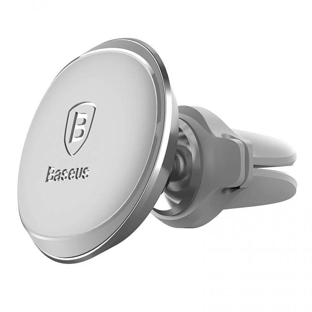 Baseus-Magnetic-Car-Mount-Holder---Air-Vent,-Silver,-International-Version-1