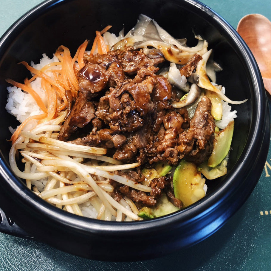 Cơm thịt heo nướng Hàn Quốc 7-Day 450 g – ăn liền tiện lợi