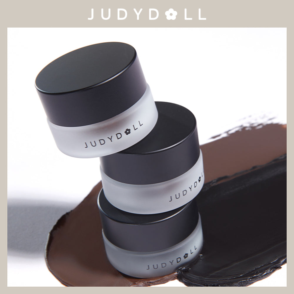 Judydoll-Waterproof-Long-Wear-Gel-Eyeliner-3g-–-2-Shades-Available---Smudge-Proof-Cream-Eyeliner-Pot-1