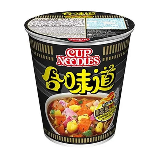 Nissin Cup Noodles Black Pepper Crab Flavor - 74g