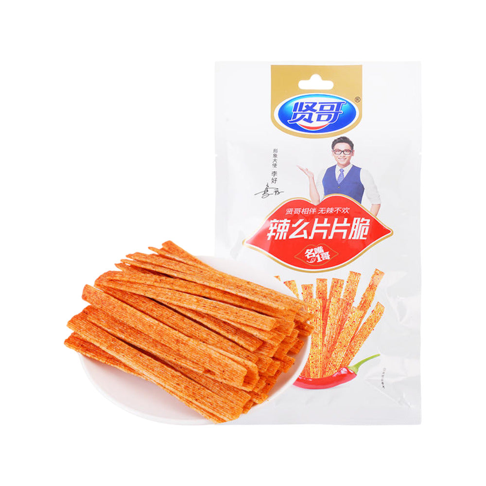 Xian-Ge-Spicy-Crispy-Strips-58g---Chinese-Latiao-Snack-1