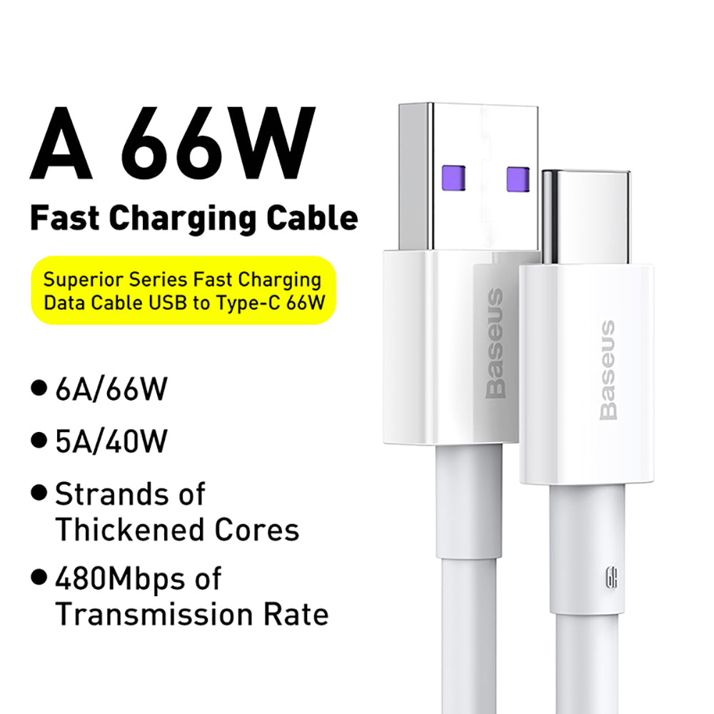 Baseus-Superior-Series-Fast-Charging-Cable-USB-to-Type-C-66W-2m---White-1