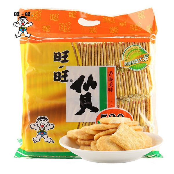 Want Want Senbei Rice Crackers Family Pack 520g