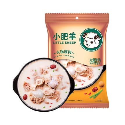 Little Sheep Hot Pot Base - Rich Bone Broth Flavor - 155g