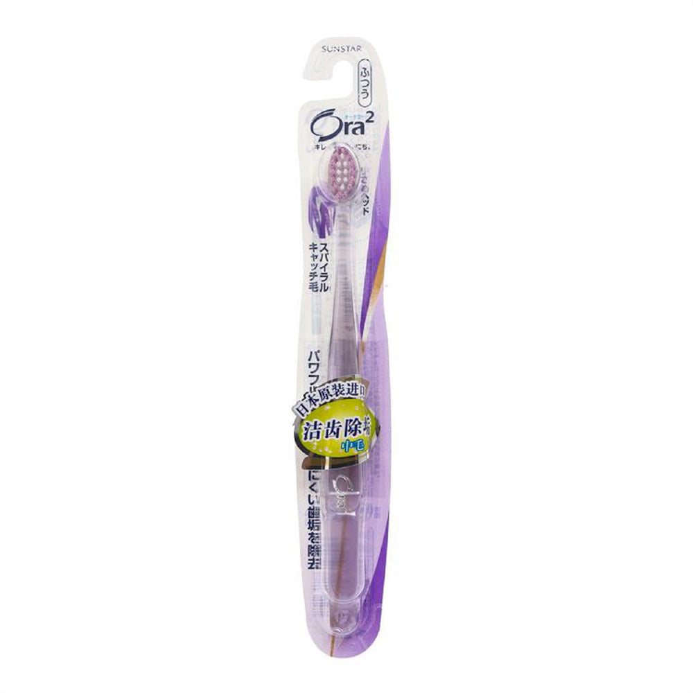 Bàn chải răng Ora2 Spiral Bristle 1 cái – sợi xoắn, làm sạch sâu kẽ răng