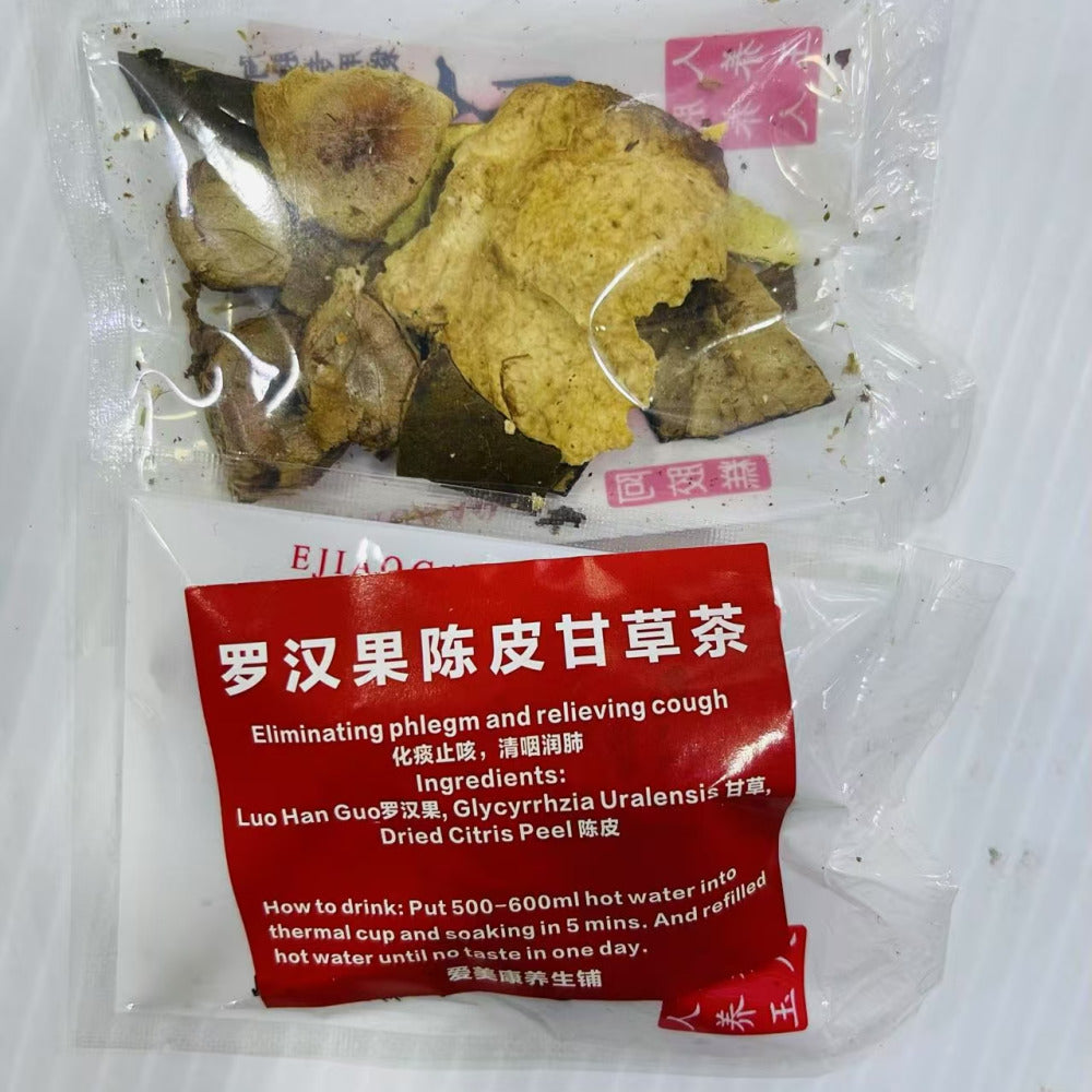 Aimeikang-Wellness-Luo-Han-Guo,-Aged-Citrus-Peel-&-Licorice-Herbal-Tea-–-6-Bags-(1-Pack)-1