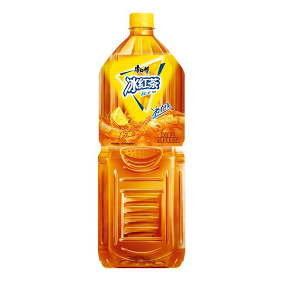 Trà Đen Đá Vị Chanh Master Kong 2 L – trà giải khát, thơm mát