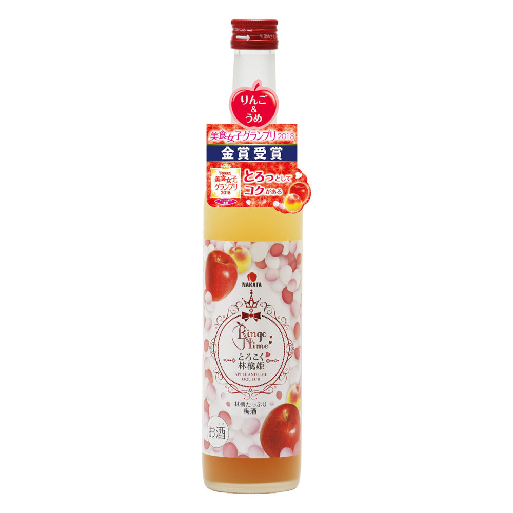 Nakata-Ringo-Time-Apple-&-Plum-Umeshu-Liqueur-8%-500ml-–-Japanese-Apple-Plum-Wine-1