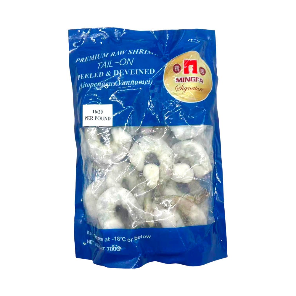 Mingfa-Signature-Frozen-Raw-Tail-On-Peeled-&-Deveined-Prawns-(16/20)-–-700g-1