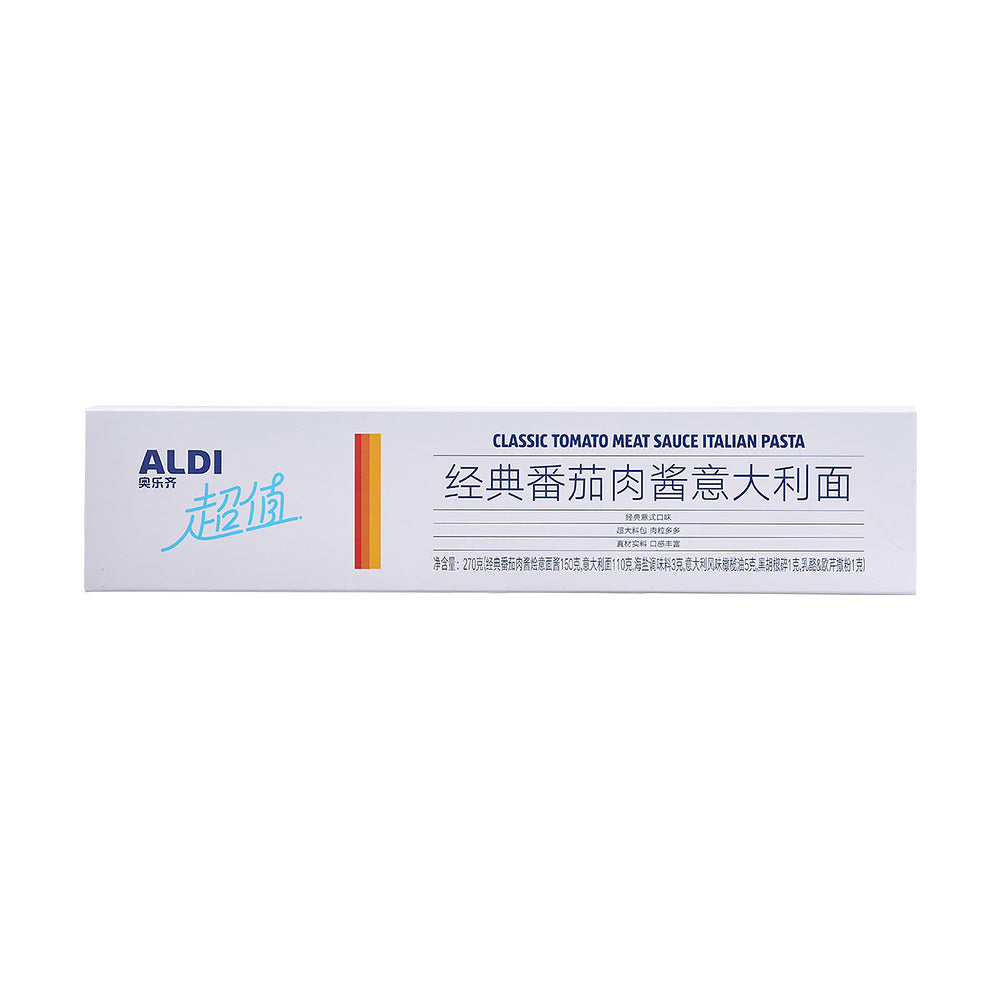 Aldi-Classic-Tomato-Meat-Sauce-Italian-Pasta-270g-–-Limited-Import-1