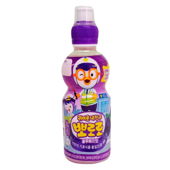 Paldo Pororo Children's Blueberry Flavoured Juice Drink 235ml X2