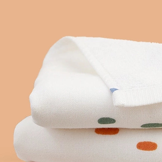 Khăn Bông Cotton Kháng Khuẩn Lifease 1 chiếc (Cam) – mềm mại, diệt khuẩn