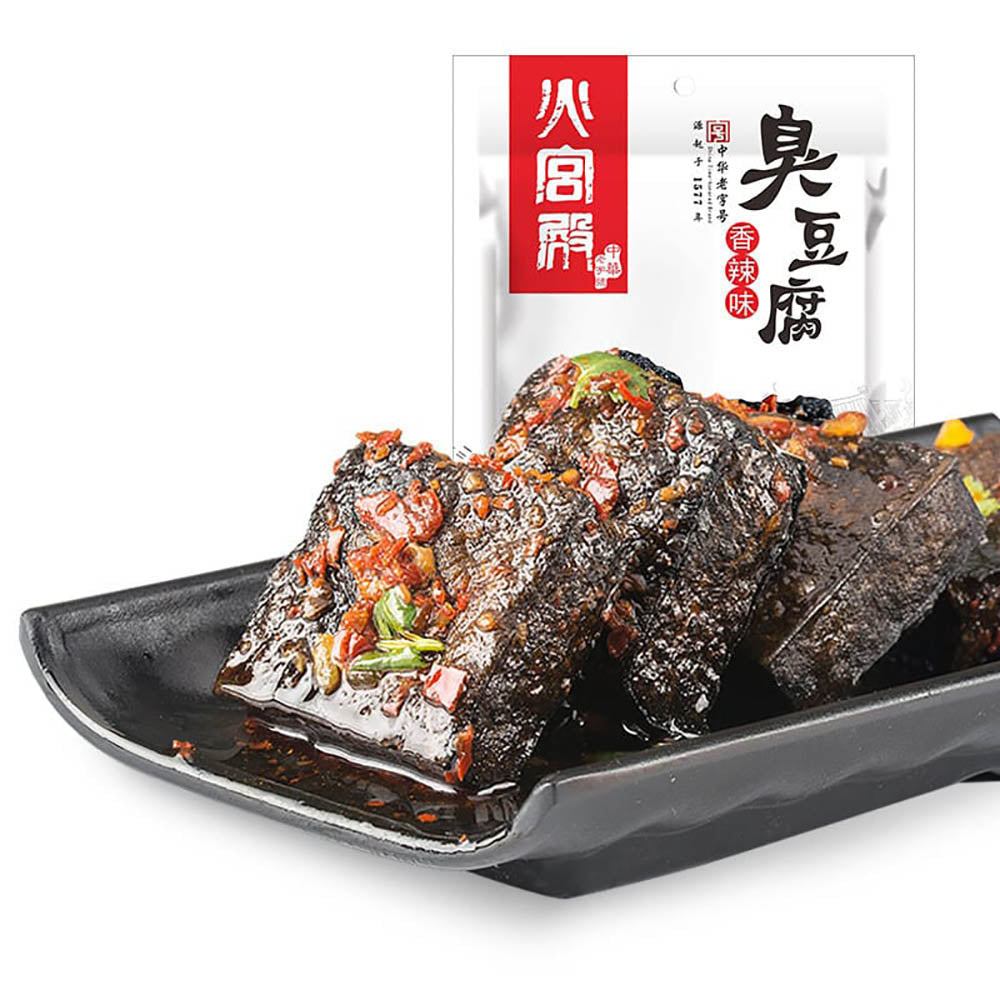 Đậu Hũ Thối Huogongdian 108 g – snack đậu hũ thối cay nồng