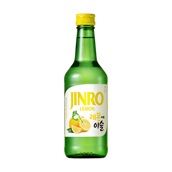 Jinro Soju vị chanh 360 ml – soju chanh Hàn Quốc 13% cồn