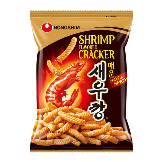 Nongshim Shrimp Flavored Cracker Hot & Spicy - 75g