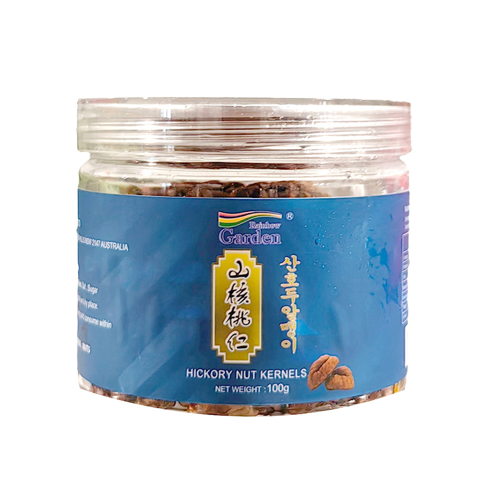 Hạt Hickory Rainbow Garden 100 g – hạt giòn bùi, giàu dinh dưỡng