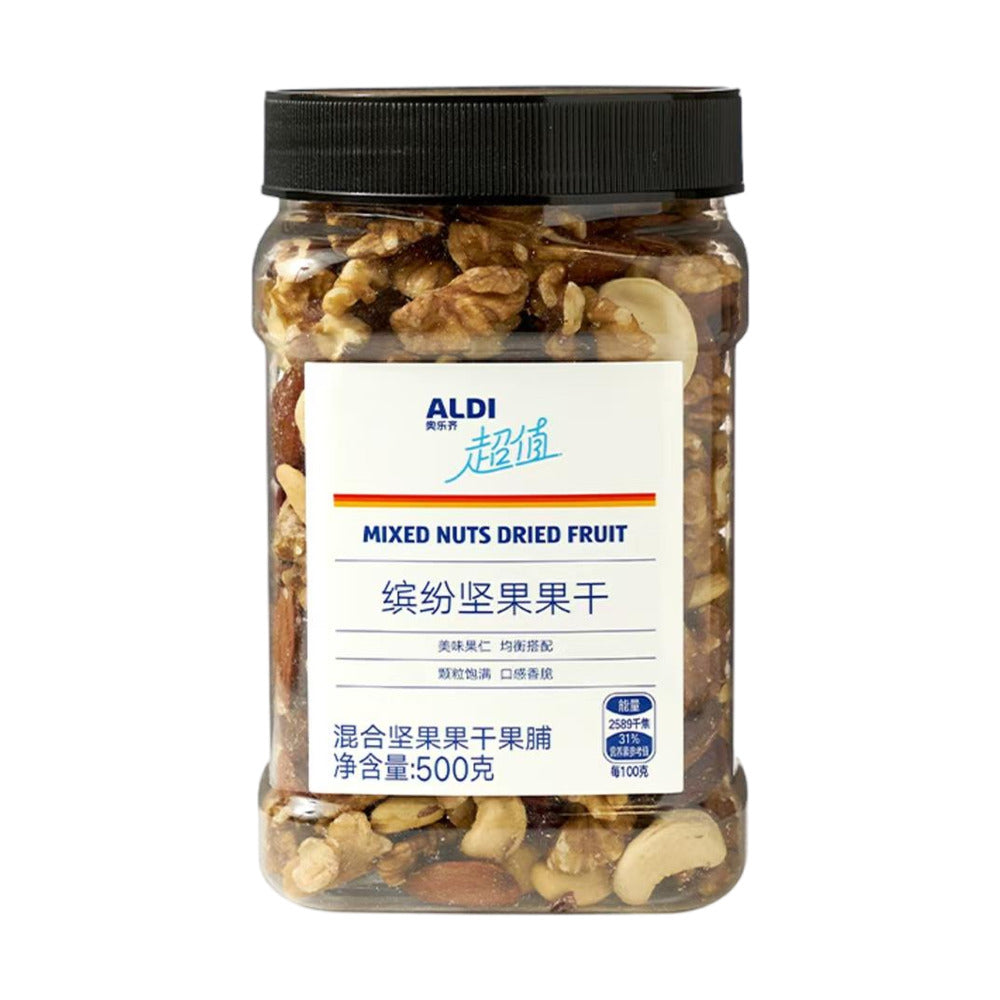 ALDI-Value-Series-Mixed-Nuts-&-Dried-Fruit-500-g-–-Limited-Import---Trail-Mix-1