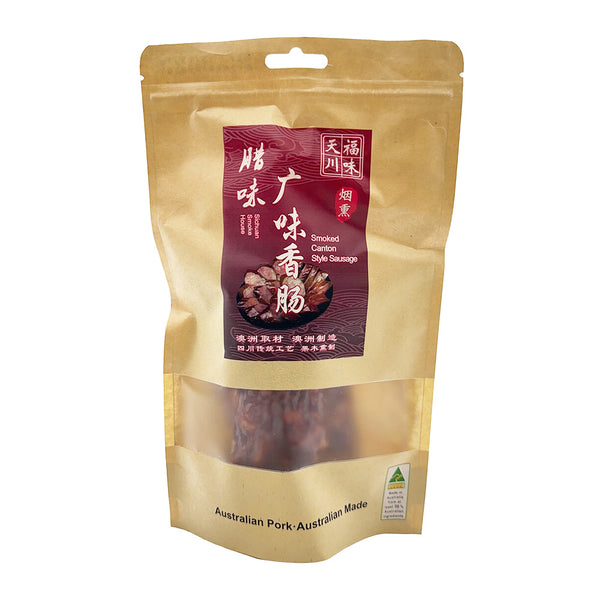 ไส้กรอกกวางตุ้งรมควัน Tianfu 300 ก. – รสพรีเมียม