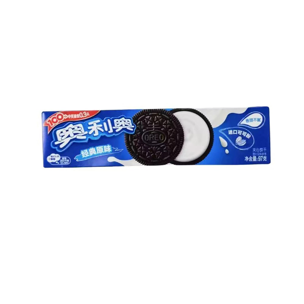 Bánh Oreo Classic 97 g – bánh quy socola giòn kẹp kem sữa béo ngậy
