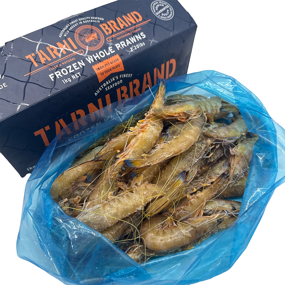 Tôm King Nguyên Con Tarni Brand 1 kg cỡ 16/20 – tôm sashimi Úc cao cấp