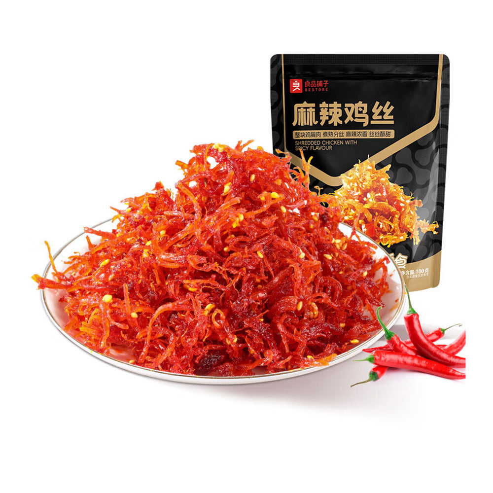 Gà Xé Sợi Bestore 100 g – snack gà cay tê, giòn ngon