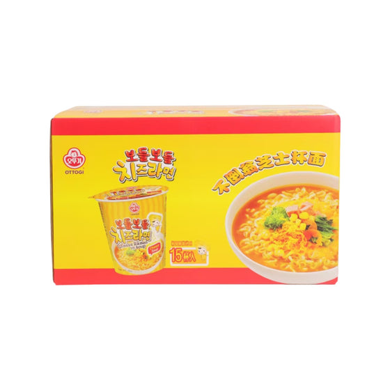 Ottogi Cheese Ramen Cup Noodles 62g x 15 – Limited Import