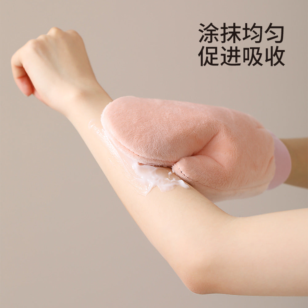 FaSola-Body-Lotion-Applicator-Mitt---Beige-1
