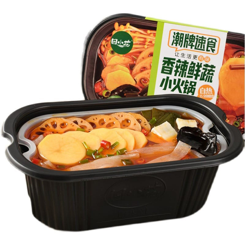 Lẩu tự sôi rau củ cay Tian Xiaohua 300 g – tiện lợi, nóng hổi 15 phút