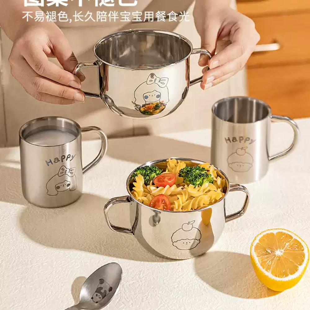 Modern-Housewife-Kids-304-Stainless-Steel-Double-Handle-Bowl-–-Boy-Design-2
