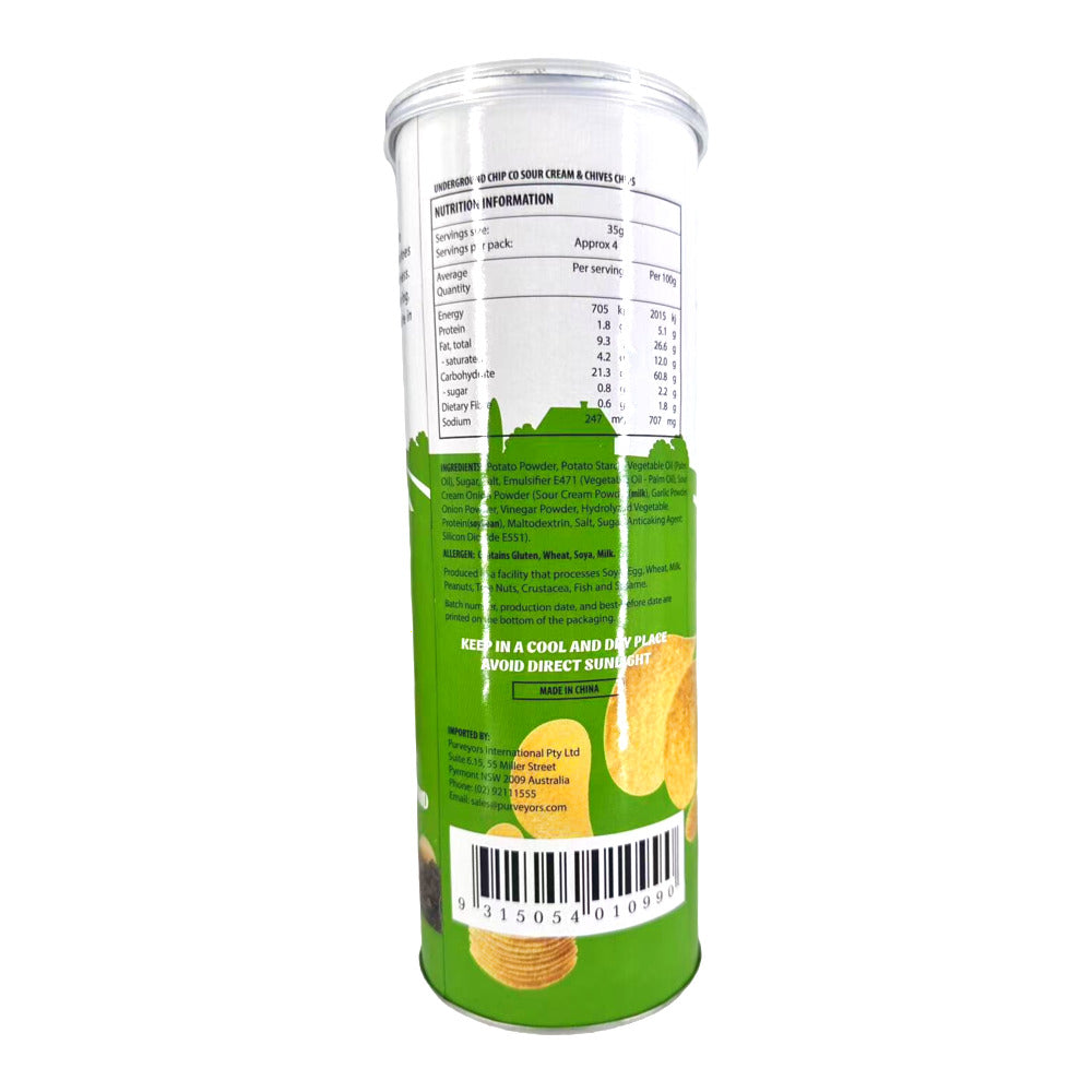 Underground-Chip-Co-Sour-Cream-&-Chives-Chips---13-Packs,-138g-1
