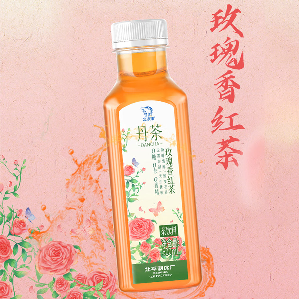 Dancha-Rose-Scented-Black-Tea---Zero-Sugar-&-Calories,-500ml-2