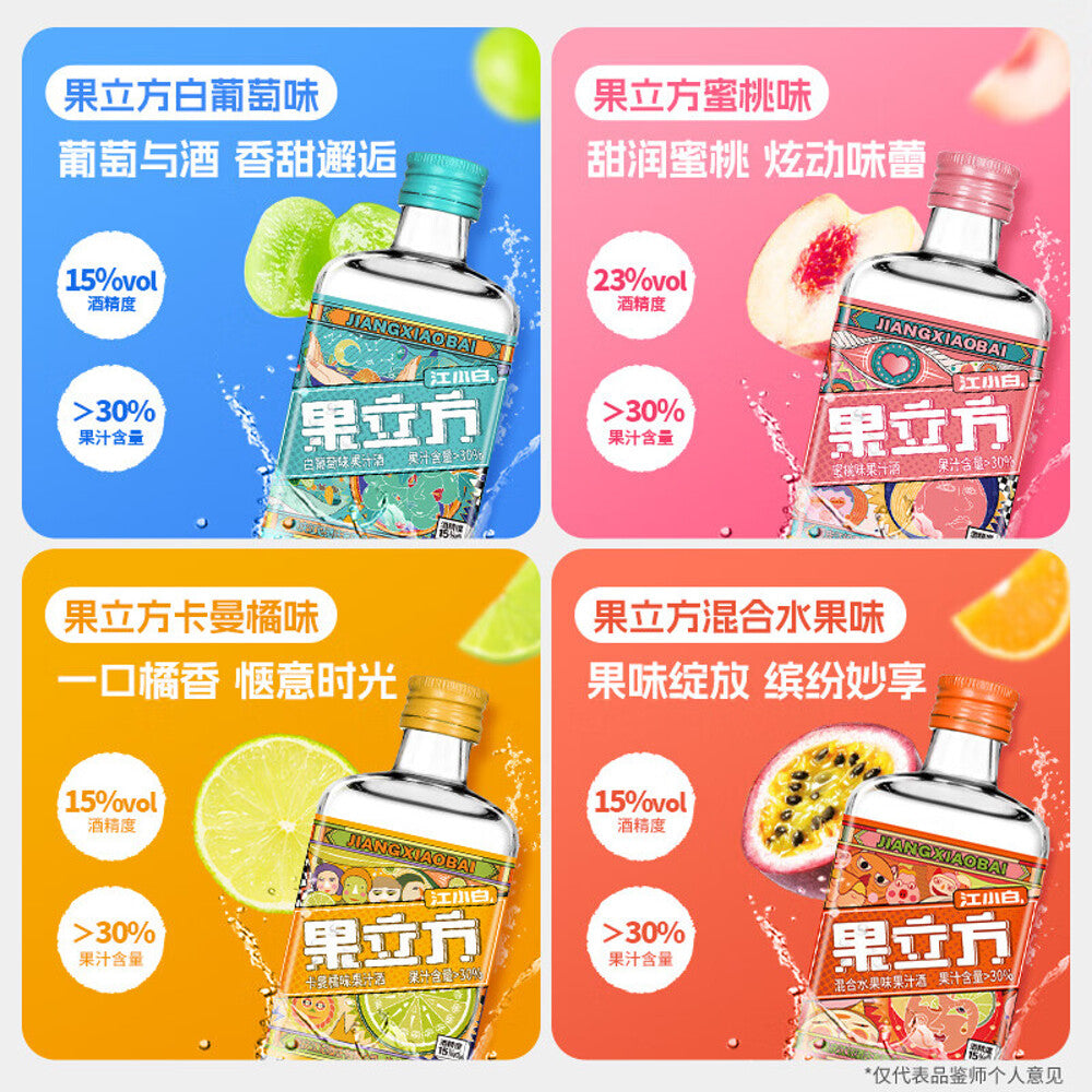 Jiangxiaobai-Fruit-Cube-Mixed-Fruit-Flavored-Liquor-15%---168ml-1