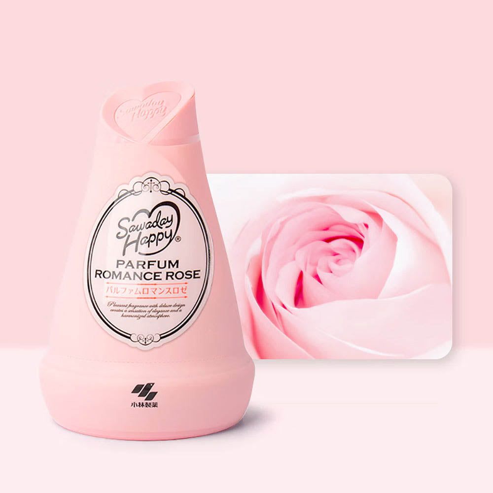 Khử mùi Kobayashi Sawaday Happy 120 g – hương hoa hồng lãng mạn