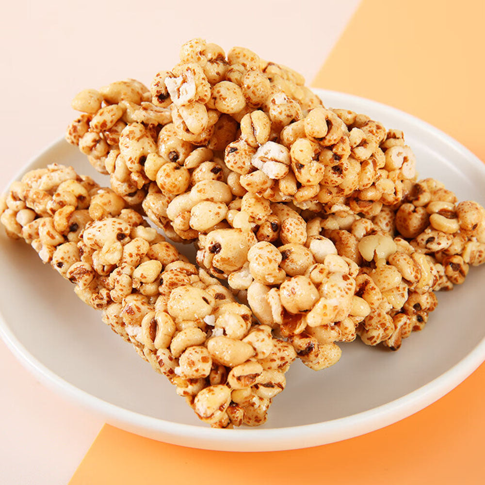 Mi-Lao-Tou-Farmer's-Cottage-Peanut-Flavored-Wheat-Puffs---350g-1
