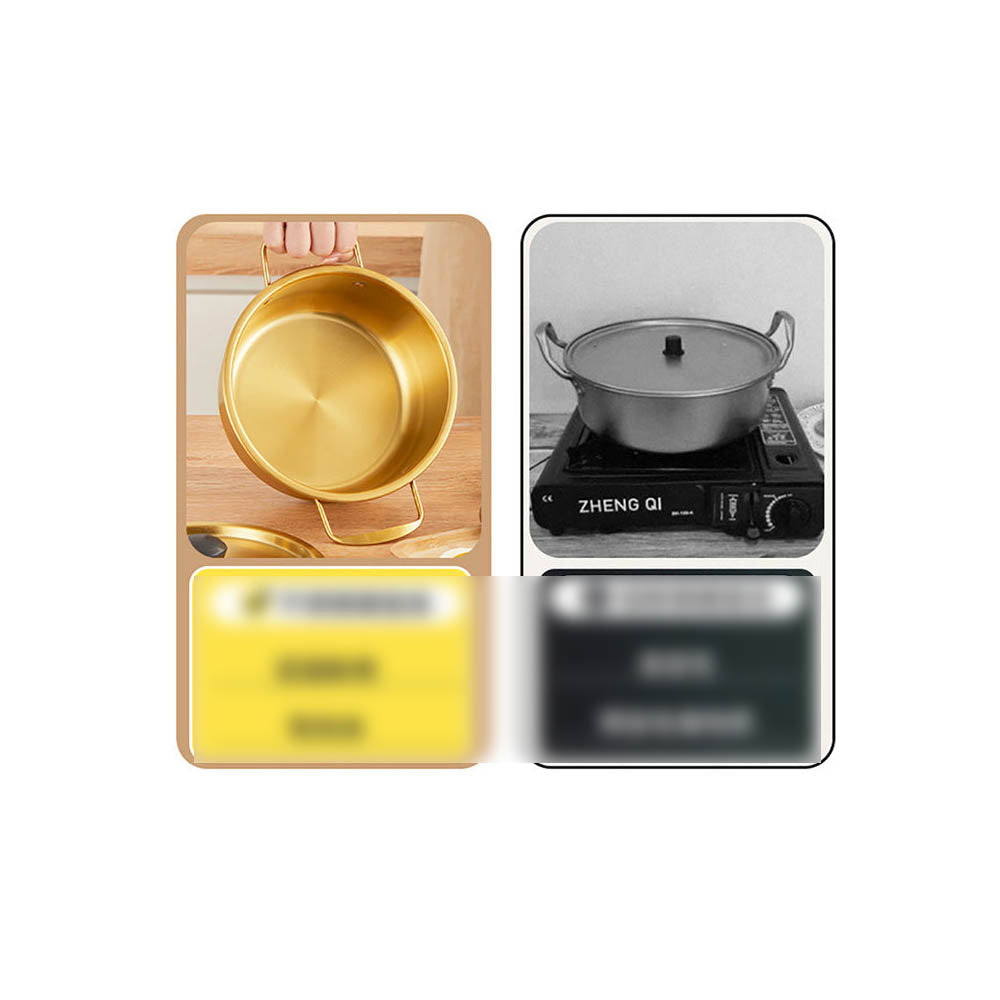 Nồi ramen Ulife 18 cm – dung tích 1,5 lít, tương thích bếp từ & gas