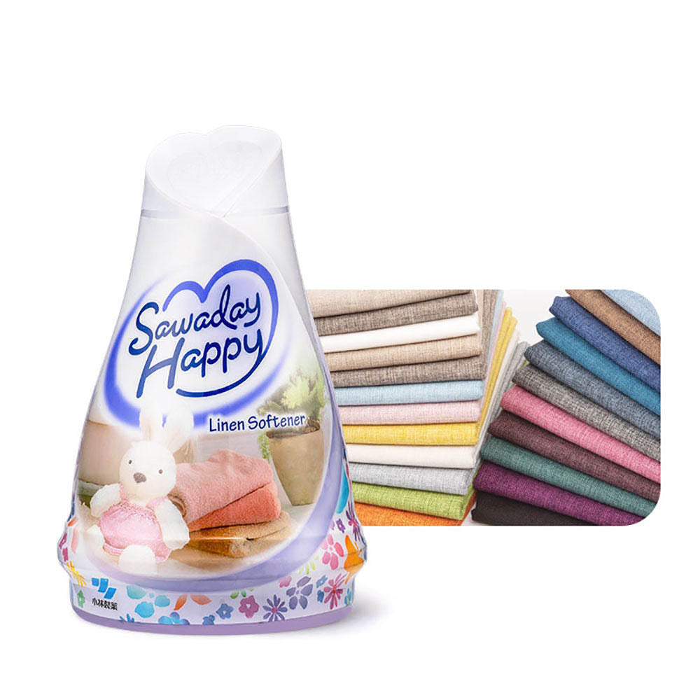 Gel Khử Mùi Phòng Sawaday Happy 120 g – hương vải lanh tươi mát