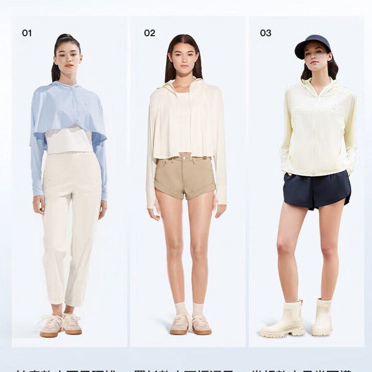 Áo Chống Nắng Có Mũ Ubras Size L – Mỏng Nhẹ, Chống UV UPF50+