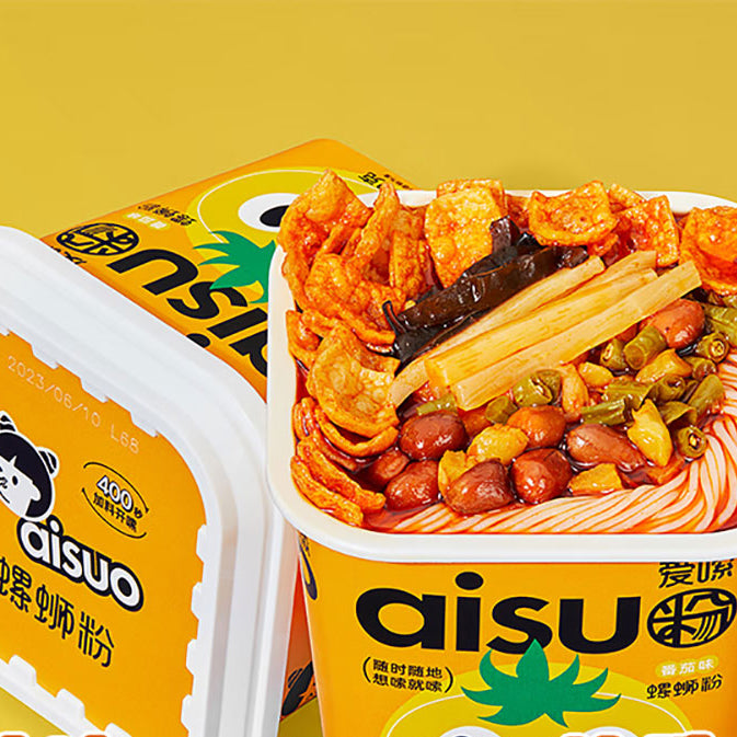 Mì Luosifen Aisuo vị cà chua 230 g – ốc sên Liễu Châu chua cay